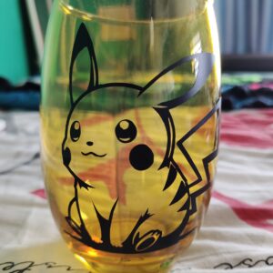 Vasos de Vidrio Personalizados - Anime y Pokémon