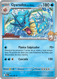 Gyarados de Misty - español 049/182