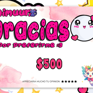 Link de pago por compra de $500